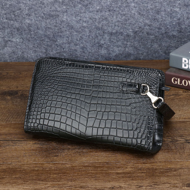 Men's Genuine Leather Clutch B - Index Card Holder avis et prix