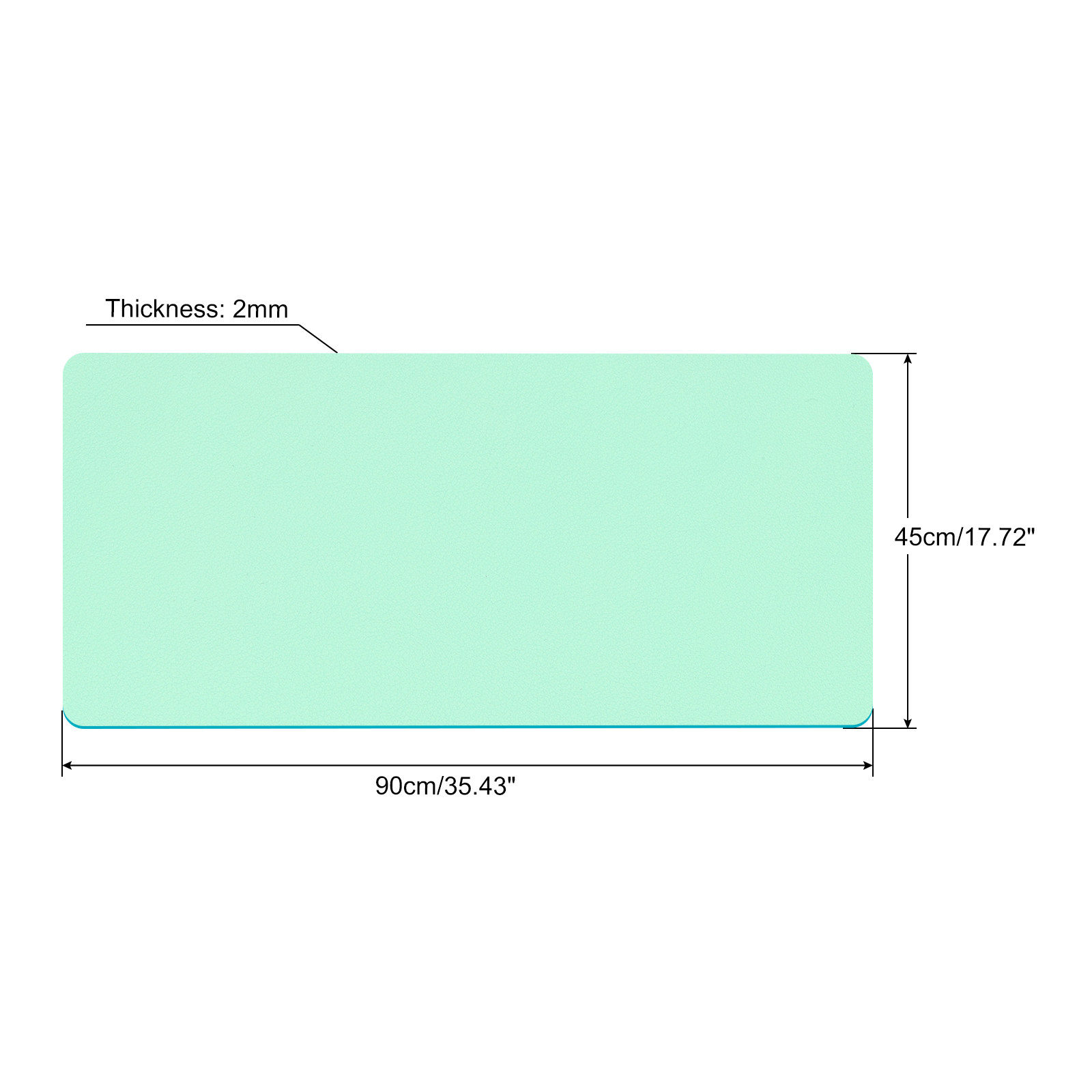 Office Desk Mat Protector PU L - Leather Desk Pad avis et prix