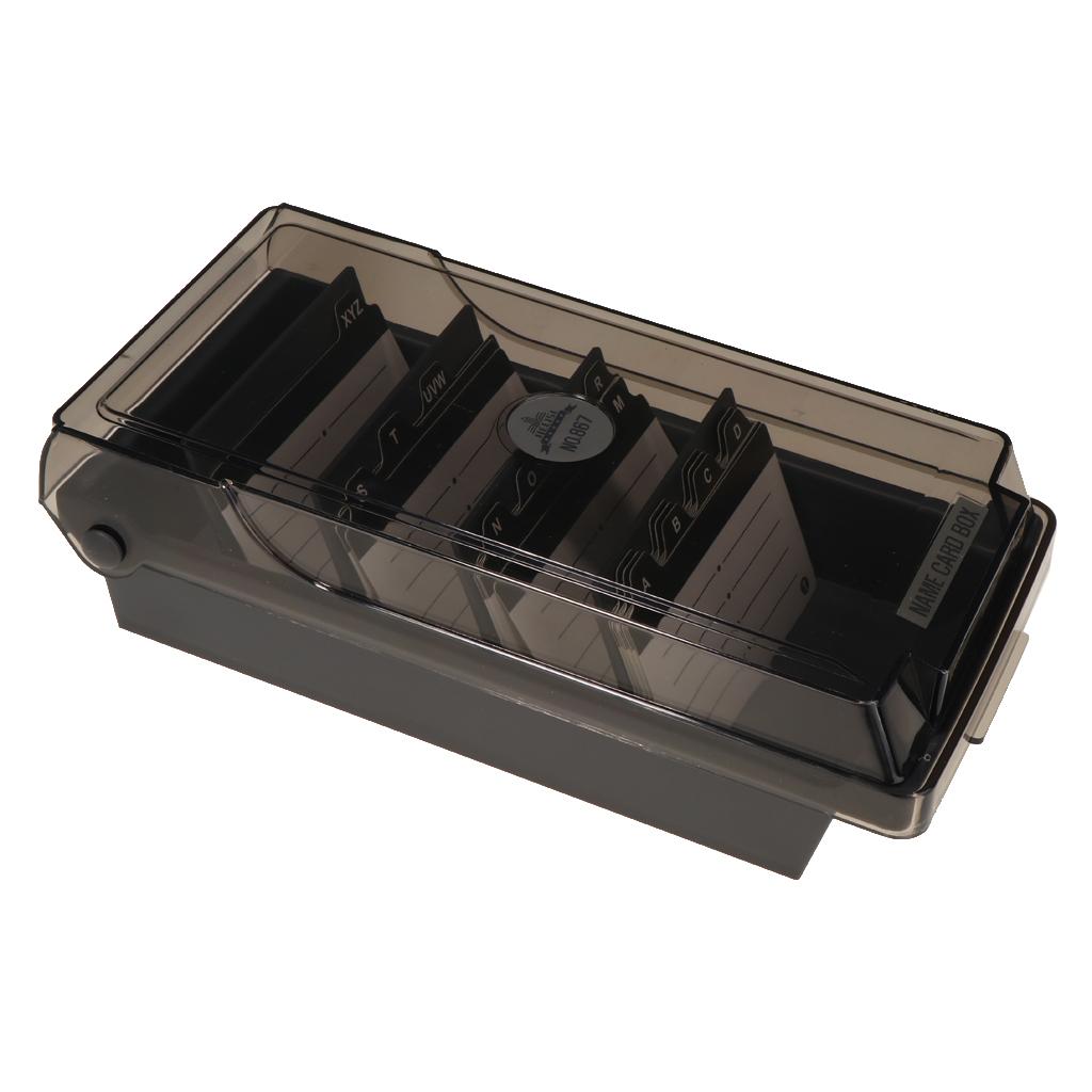 Large Plastic Index Card Stora - Card Index Box avis et prix
