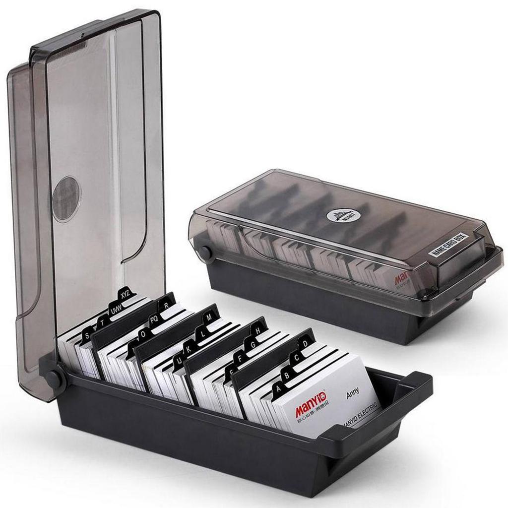 Large Plastic Index Card Stora - Card Index Box avis et prix
