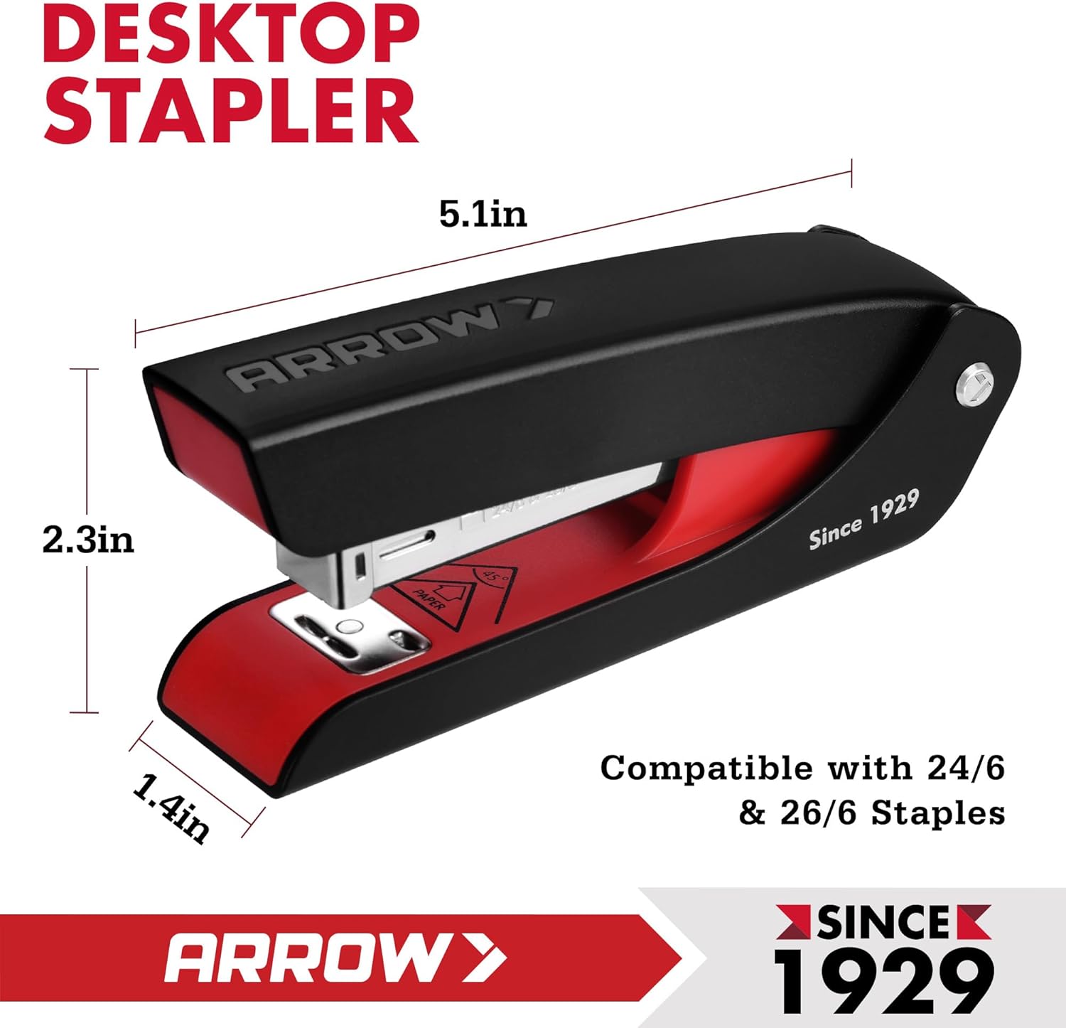 Arrow Office Stapler Set, 25 S - Stapler Half Strip avis et prix