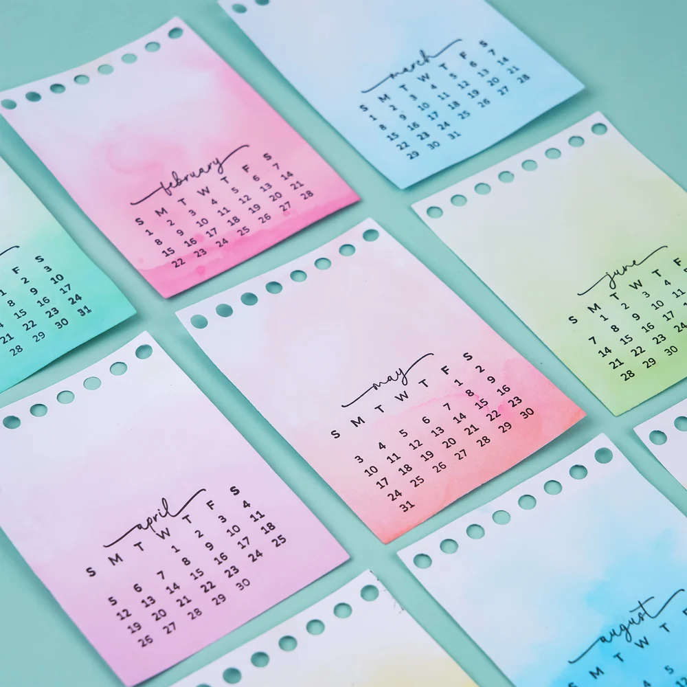 Calendar Date 2026 Clear Stamp - Rubber Date Stamp avis et prix
