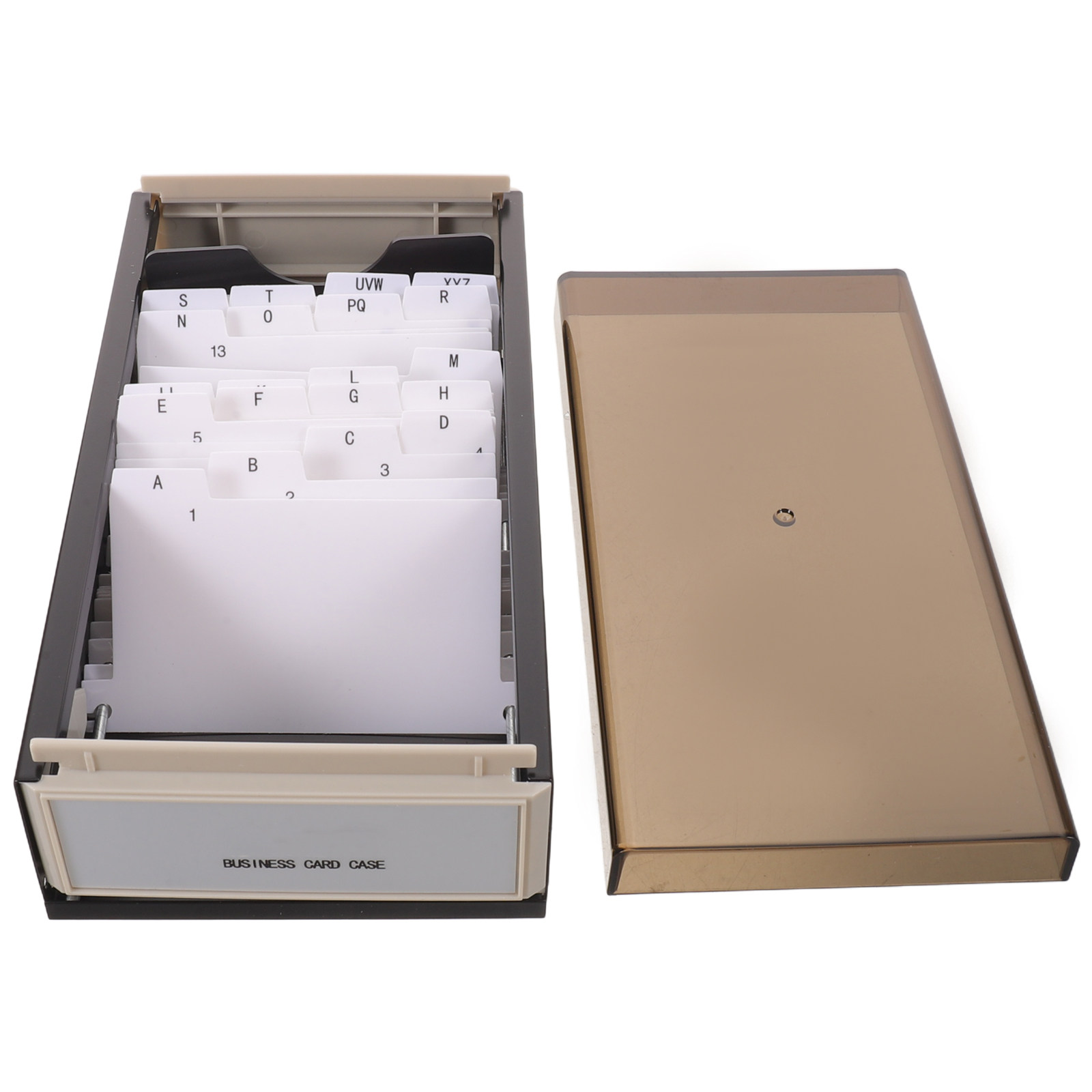Business Card File Organizer L - Card Index Box avis et prix