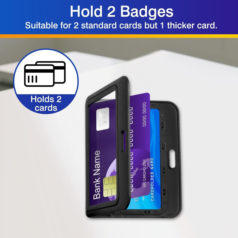 3-Pack Horizontal Hard Plastic - Index Card Holder avis et prix