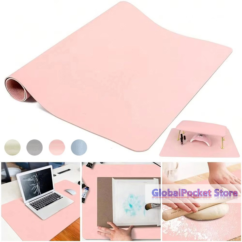 [TG823]Foldable Nail Art Table - Leather Desk Pad avis et prix