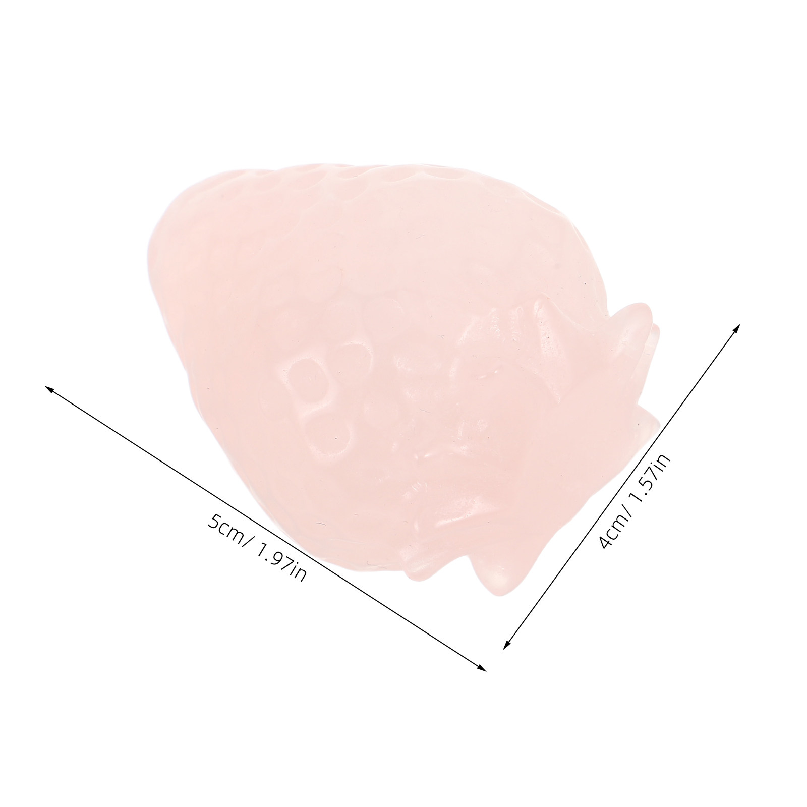 Rose Quartz Strawberry Crystal - Paper Weight Crystal avis et prix