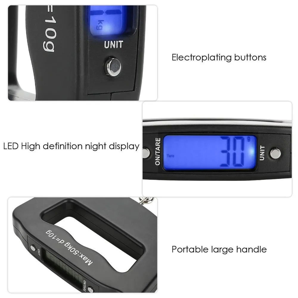 Portable LCD Digital Hanging S - Tape Dispenser Weighted avis et prix