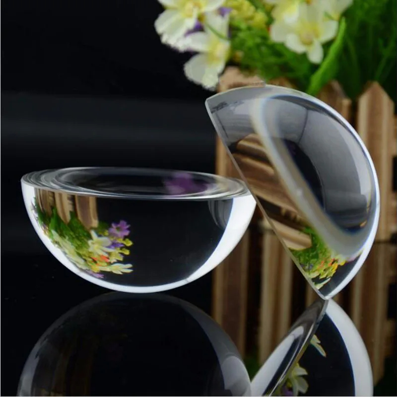 Crystal Hemisphere Glass Half  - Paper Weight Crystal avis et prix