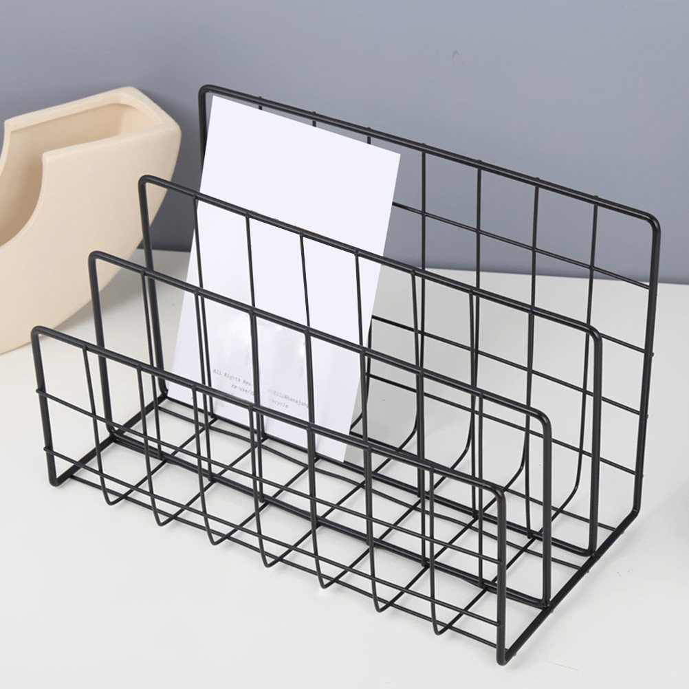 Modern 3 Slot Mail Organizer M - Magazine Holder Rack avis et prix