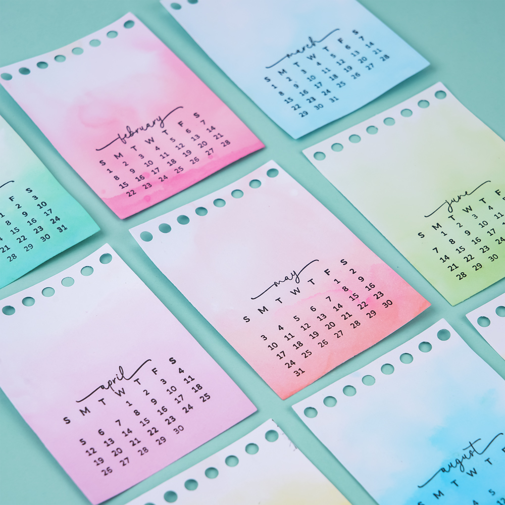 Calendar Date 2026 Clear Stamp - Rubber Date Stamp avis et prix
