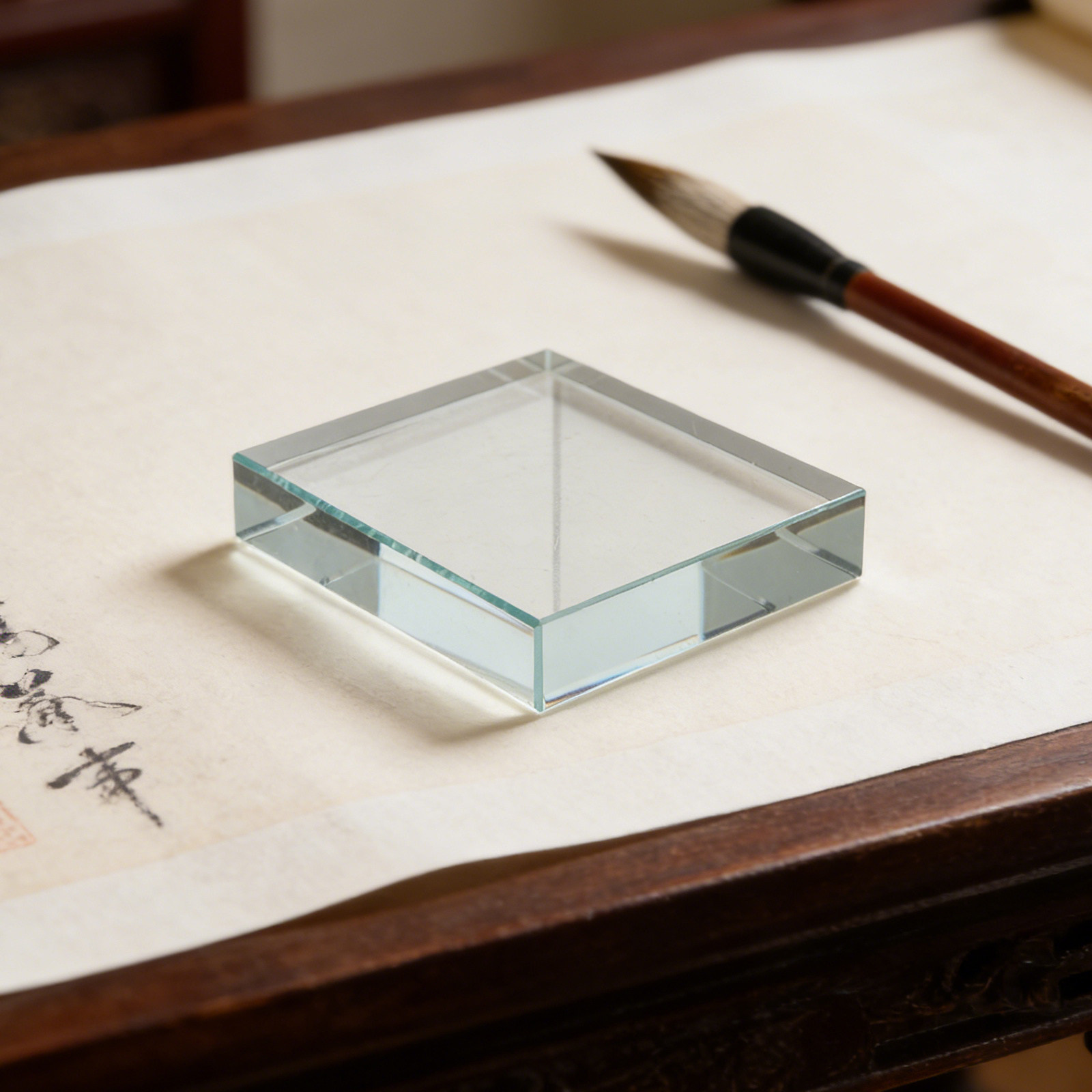 Glass Paperweight Rectangular  - Book Weight Glass avis et prix