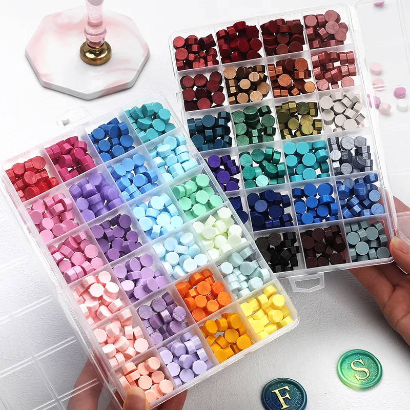 Retro Sealing Wax Beads Set 10 - Wax Seal Stamp Set avis et prix