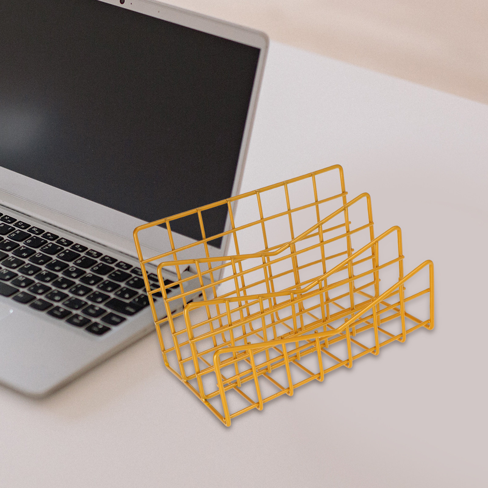 1Pcs Electroplated Metal Stora - Magazine Holder Rack avis et prix