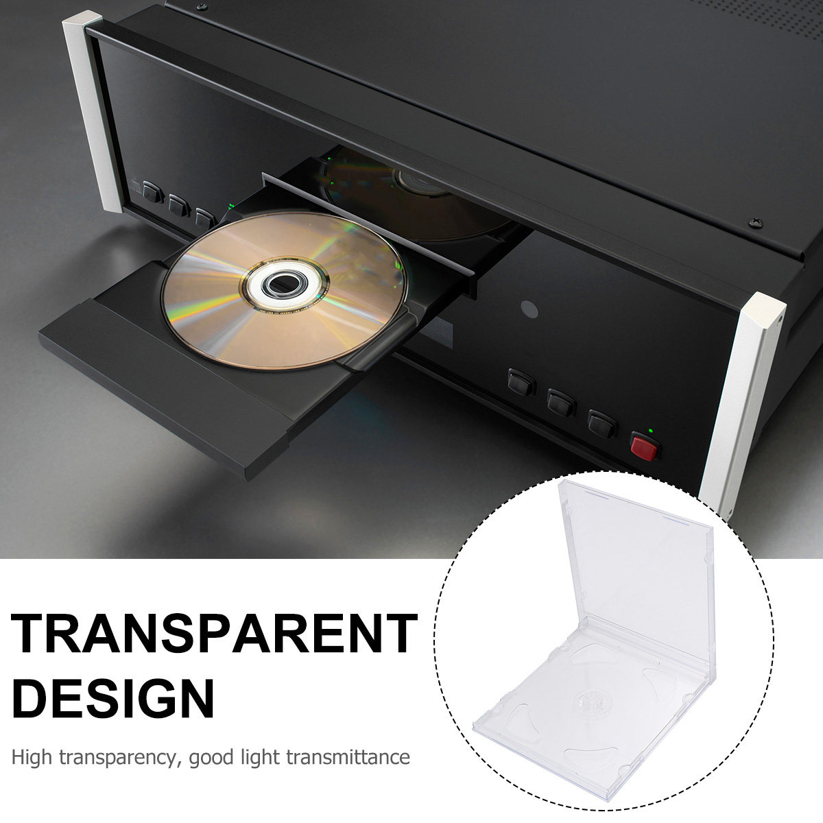 10Pcs Cd Box Dvd Case Set Port - Archive Box Set avis et prix
