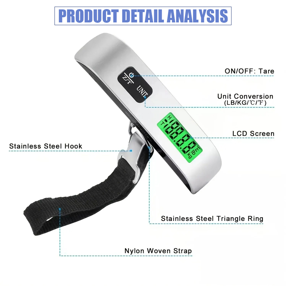 Portable Scale Digital LCD Dis - Tape Dispenser Weighted avis et prix
