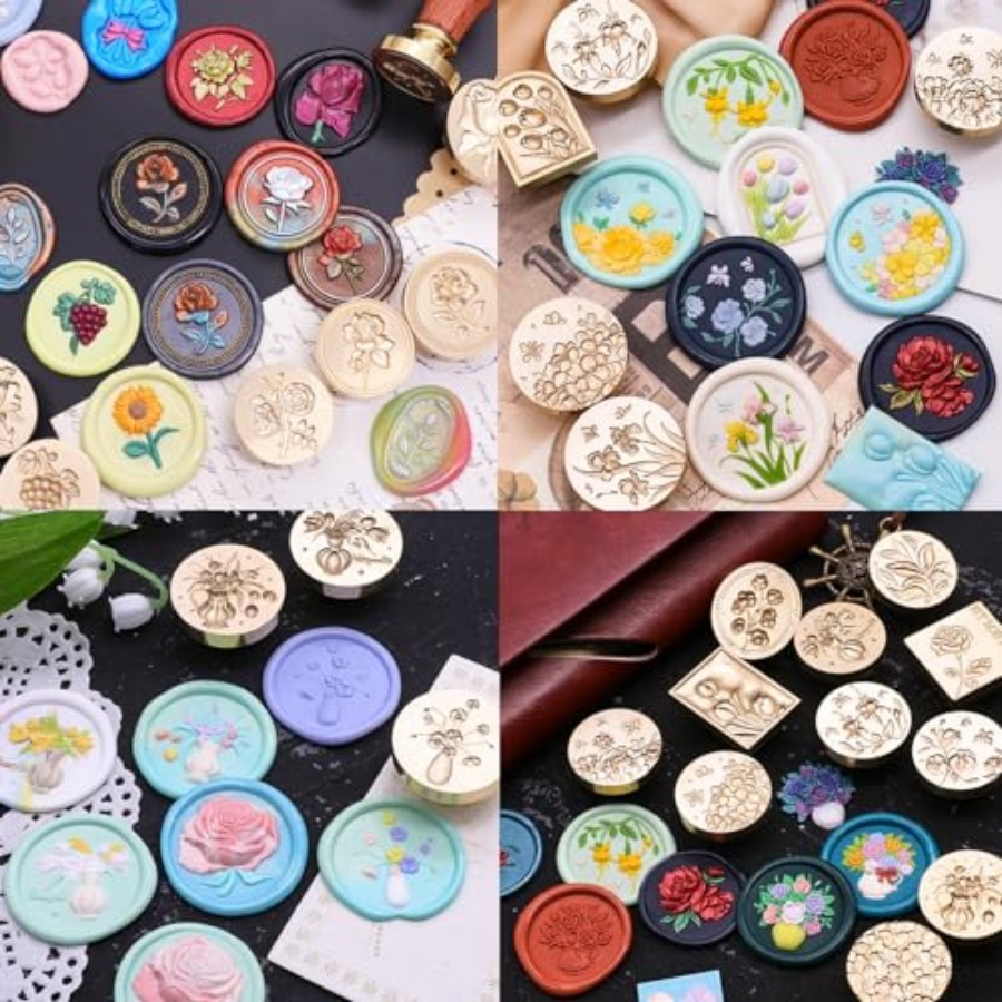 600Pcs Wax Seal Beads, Sealing - Wax Seal Stamp Set avis et prix