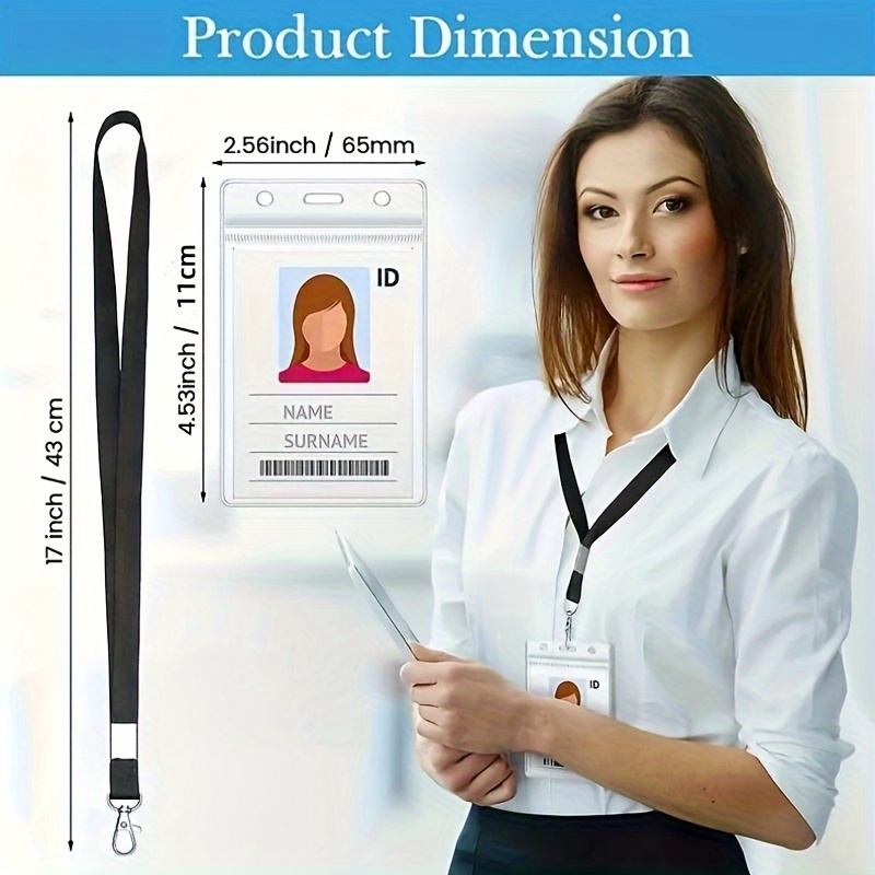 transparent waterproof name ba - Index Card Holder avis et prix