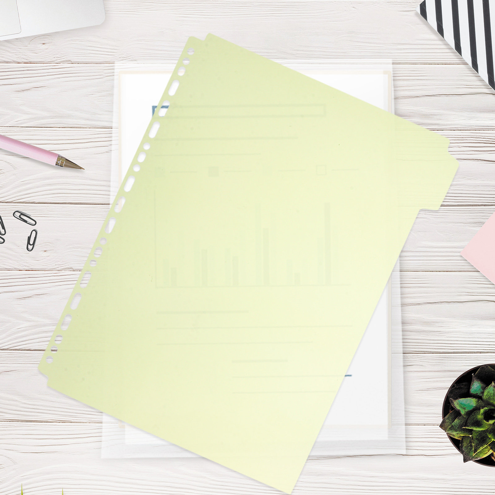6Pcs File Binder Dividers A4 I - Tab Divider A4 avis et prix