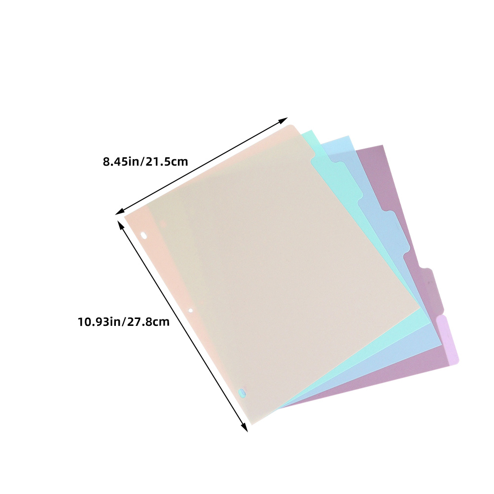 1Set Binder Dividers A4 Size F - Tab Divider A4 avis et prix